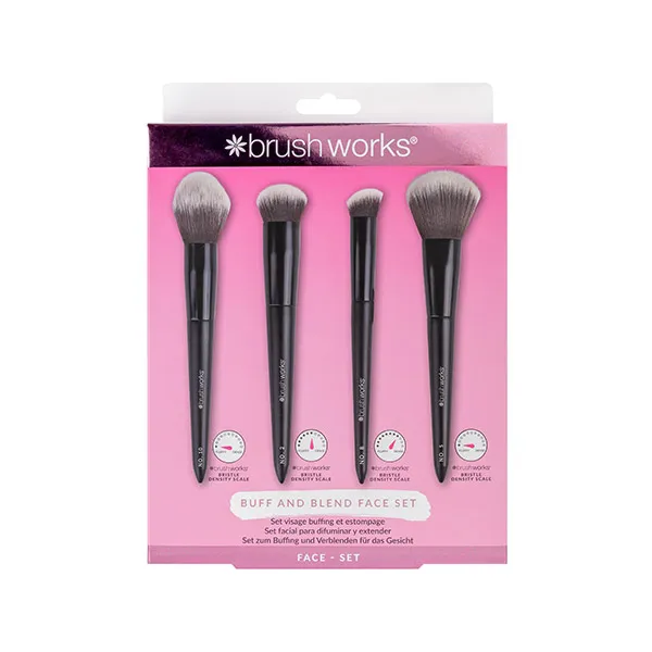 Набор кистей Buff And Blend Face Set Brushworks, 1 UD
Набор кистей Buff And Blend Face Set Brushworks, 1 UD