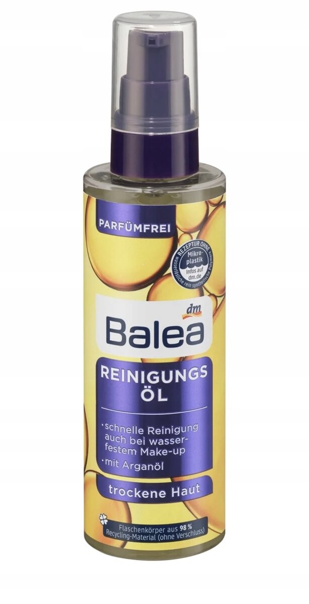 Balea, Очищающее масло для лица, 100мл
Balea, Очищающее масло для лица, 100мл