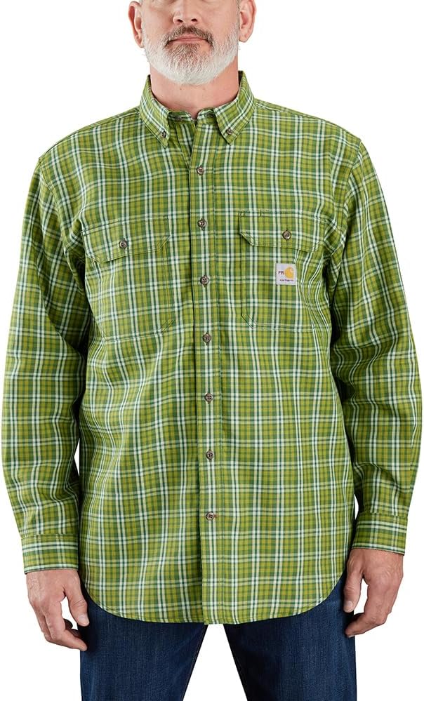 Мужская рубашка Carhartt 104507 Flame-Resistant Force Rugged Flex Loose, Chive/Mountain View
Мужская рубашка Carhartt 104507 Flame-Resistant Force Rugged Flex Loose, Chive/Mountain View