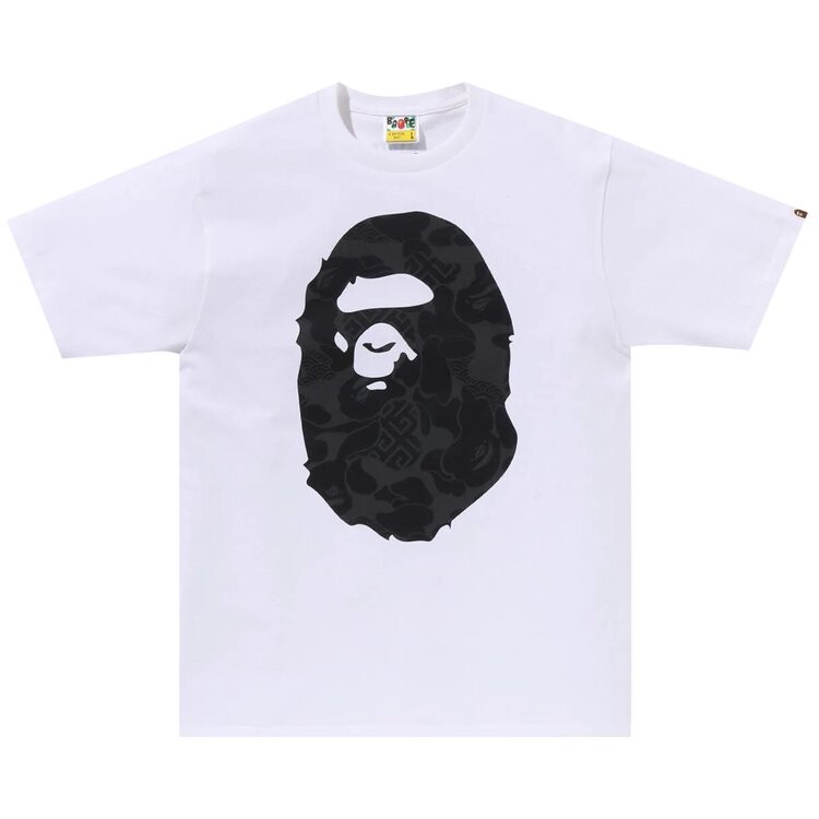 Футболка BAPE Asia Camo Big Ape Head 'White', белый 
Футболка BAPE Asia Camo Big Ape Head 'White', белый