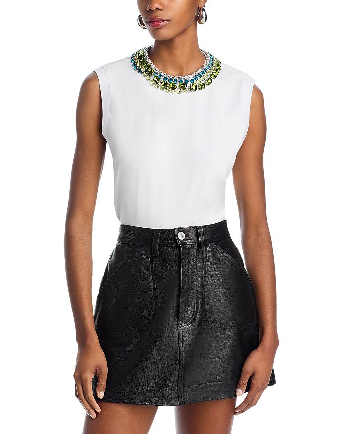 Футболка Blaine Embellided Muscle Cinq à Sept, белый
Футболка Blaine Embellided Muscle Cinq à Sept, белый