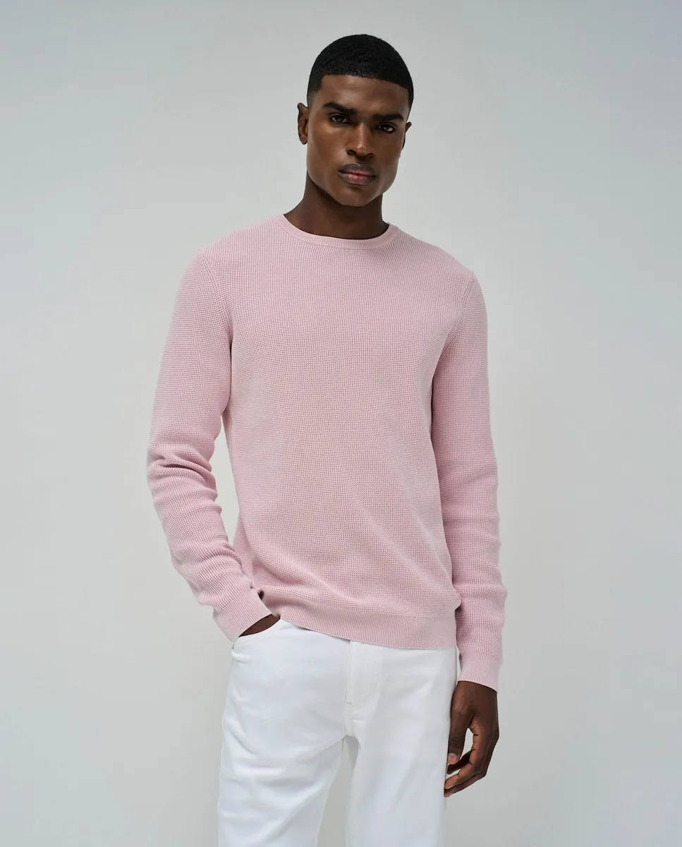 Простой мужской свитер Salsa Jeans, розовый
Простой мужской свитер Salsa Jeans, розовый