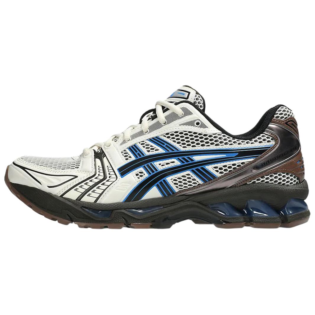 Asics Кроссовки Gel Kayano 14 для бега, унисекс, белый с синим
Asics Кроссовки Gel Kayano 14 для бега, унисекс, белый с синим