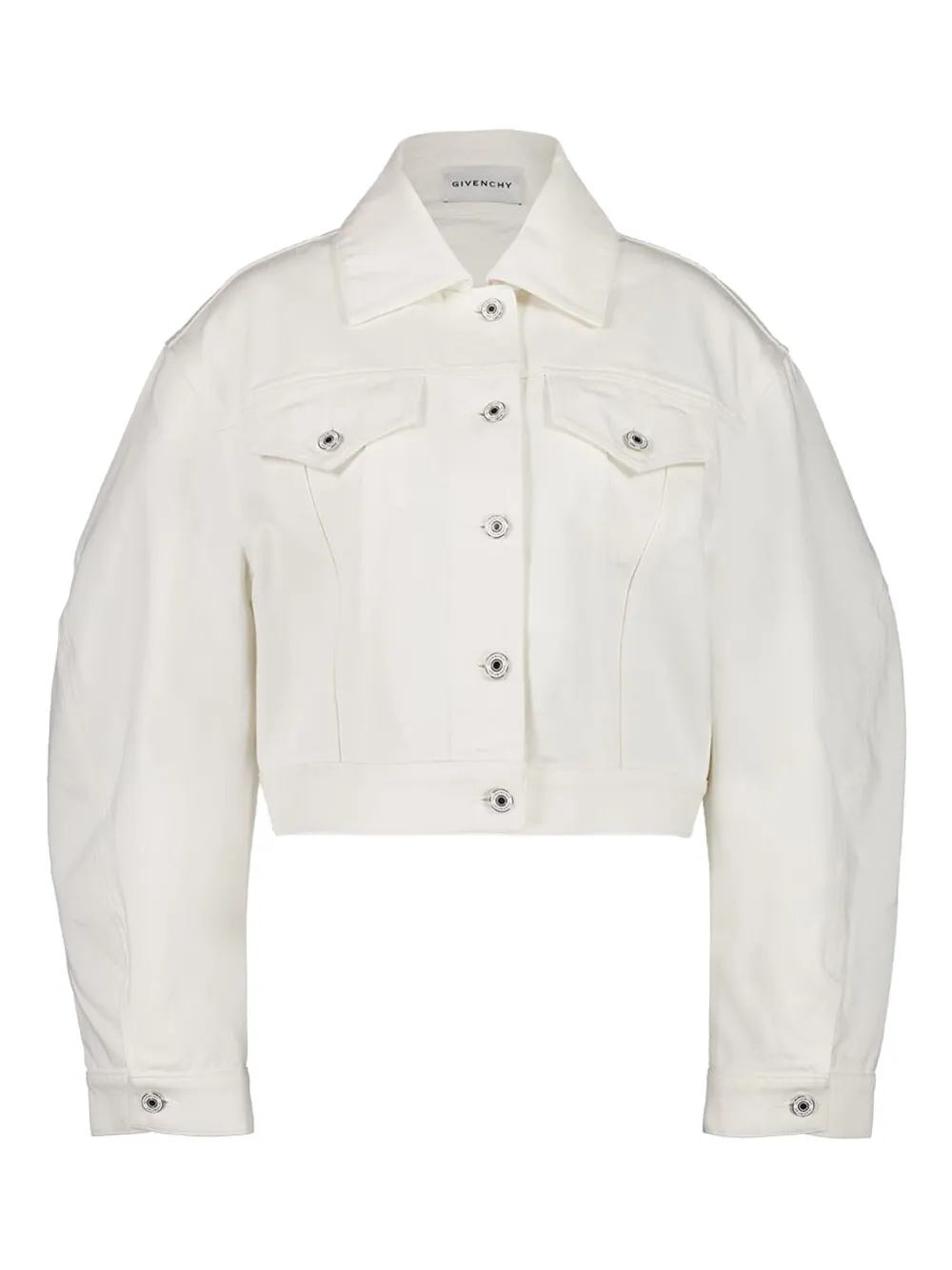 Джинсовая куртка с нашивкой-логотипом Givenchy, белый
Джинсовая куртка с нашивкой-логотипом Givenchy, белый