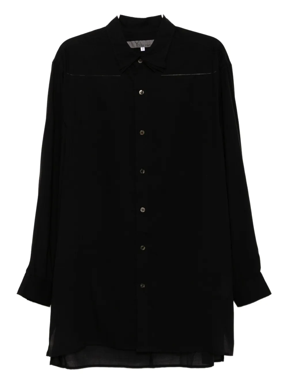 Рубашка с длинными рукавами Y's, черный
Рубашка с длинными рукавами Y's, черный