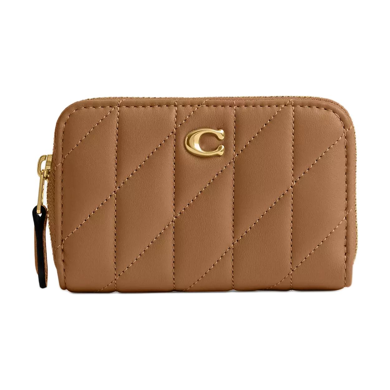 COACH Кошелек из кожи Nappa маленький женский honey brown
COACH Кошелек из кожи Nappa маленький женский honey brown