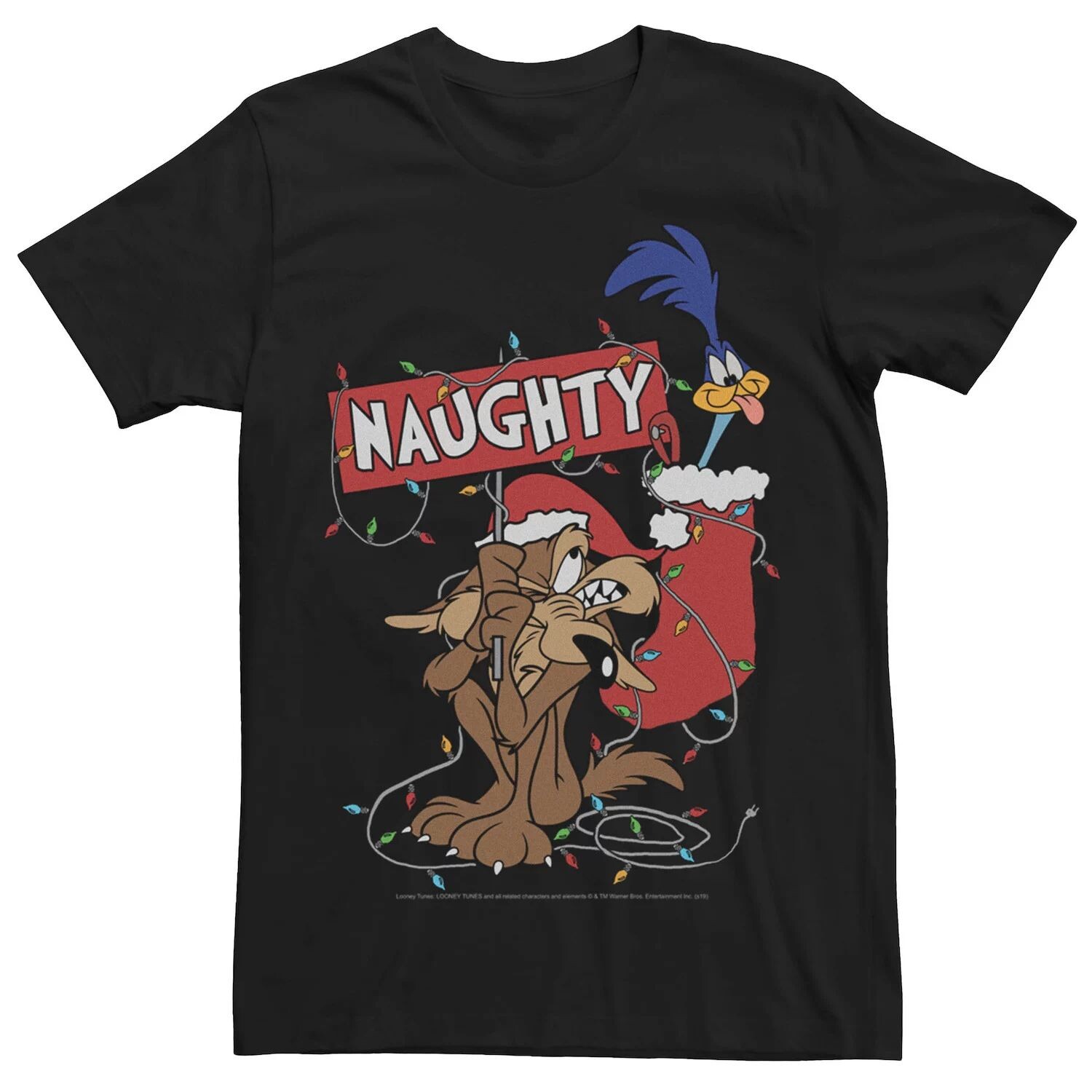 Мужская футболка Naughty Looney Tunes Christmas Wile E. Coyote & Road Runner Licensed Character
Мужская футболка Naughty Looney Tunes Christmas Wile E. Coyote & Road Runner Licensed Character
