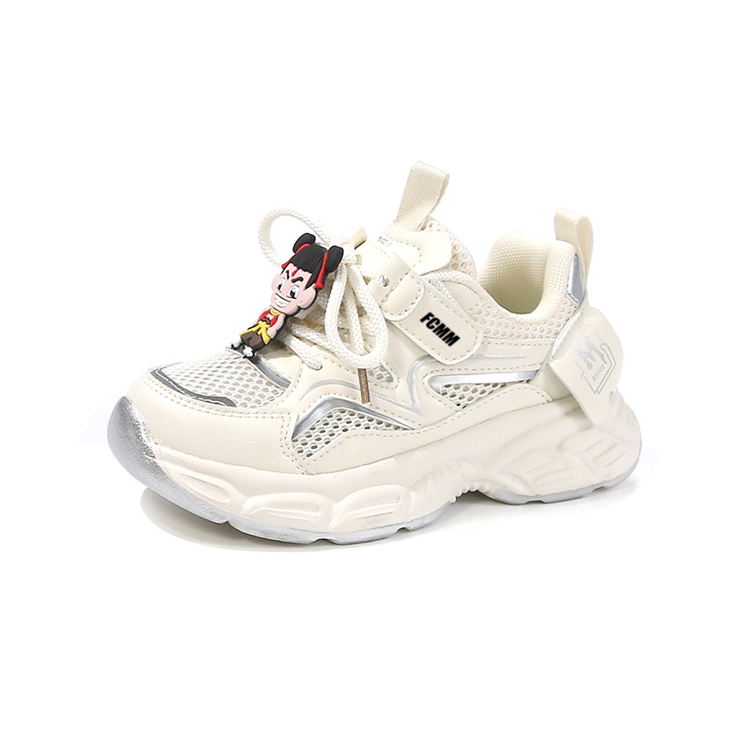 Нескользящие и дышащие низкие детские кроссовки для повседневной носки FCMM, бежевый
Нескользящие и дышащие низкие детские кроссовки для повседневной носки FCMM, бежевый