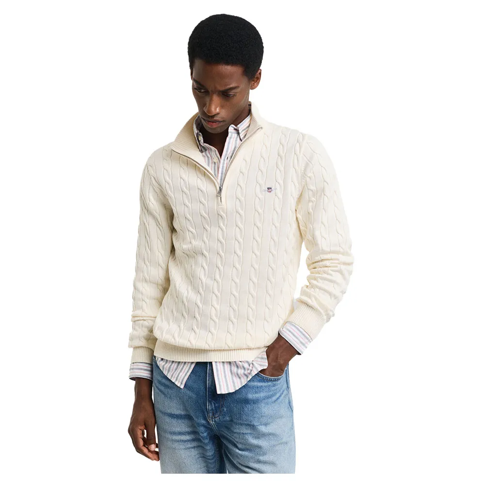Свитер Gant 8050603 half zip, бежевый
Свитер Gant 8050603 half zip, бежевый