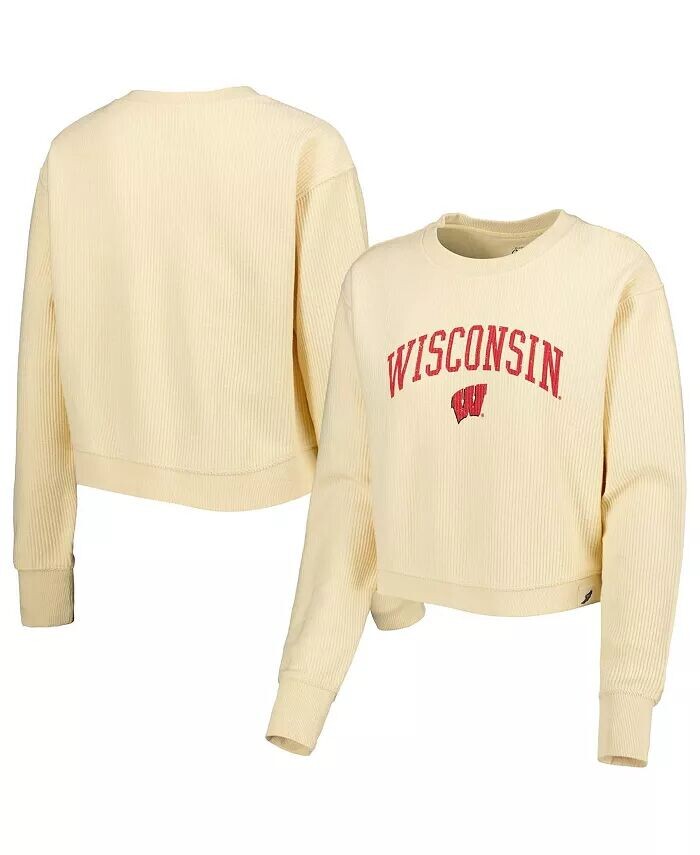 Женский кремовый свитшот Wisconsin Badgers Classic Campus Corded Timber League Collegiate Wear
Женский кремовый свитшот Wisconsin Badgers Classic Campus Corded Timber League Collegiate Wear