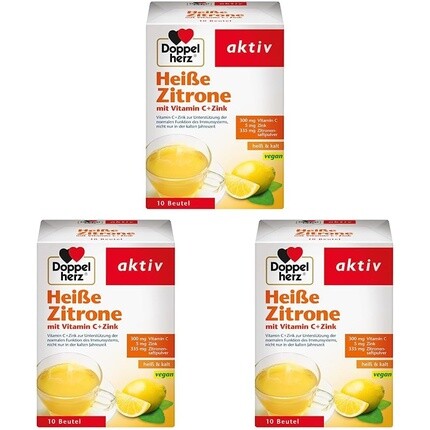Doppelherz Hot Lemon — витамин С и цинк для поддержания нормальной функции иммунной системы — 10 пакетиков
Doppelherz Hot Lemon — витамин С и цинк для поддержания нормальной функции иммунной системы — 10 пакетиков