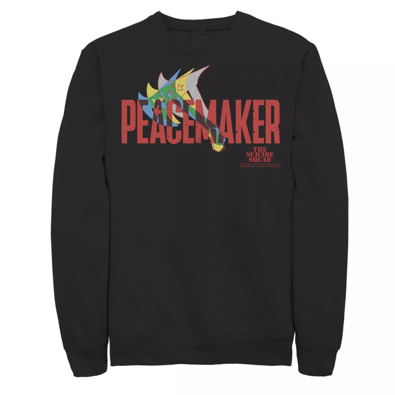 Мужской свитшот с логотипом The Suicide Squad Peacemaker Hatchet Licensed Character
Мужской свитшот с логотипом The Suicide Squad Peacemaker Hatchet Licensed Character