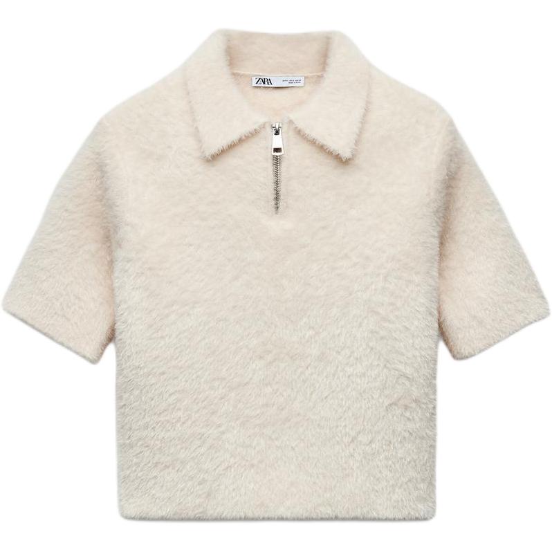 ZARA Женская поло бежевого цвета
ZARA Женская поло бежевого цвета