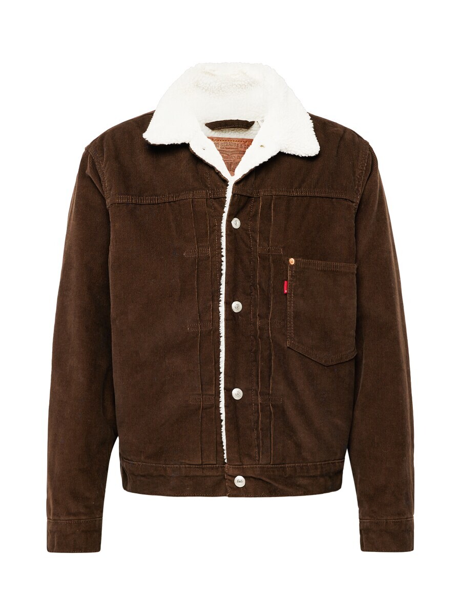 Всесезонная куртка LEVI'S Between-Season Jacket Type 1 Sherpa Trucker Corduroy Jacket, темно-коричневый
Всесезонная куртка LEVI'S Between-Season Jacket Type 1 Sherpa Trucker Corduroy Jacket, темно-коричневый