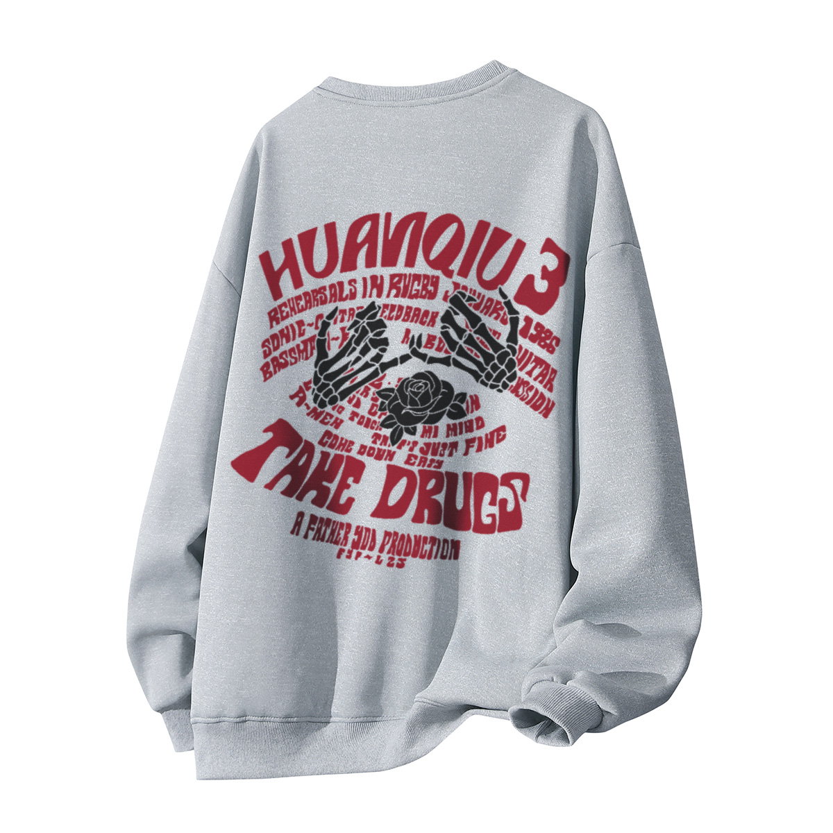 Свитшот Unisex Crew Neck Moderate Heavyweight HUANQIU, светло-серый
Свитшот Unisex Crew Neck Moderate Heavyweight HUANQIU, светло-серый