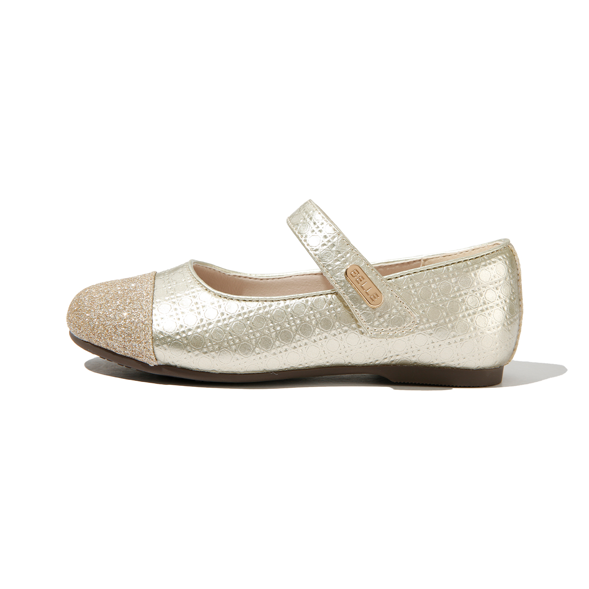 Низкие детские кожаные туфли для детей BELLE, золотой
Низкие детские кожаные туфли для детей BELLE, золотой