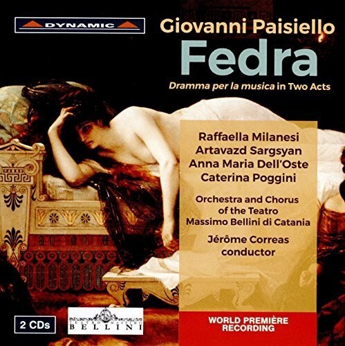 CD диск Paisiello / Milanesi / Sargsyan: Giovanni Paisiello: Fedra
CD диск Paisiello / Milanesi / Sargsyan: Giovanni Paisiello: Fedra