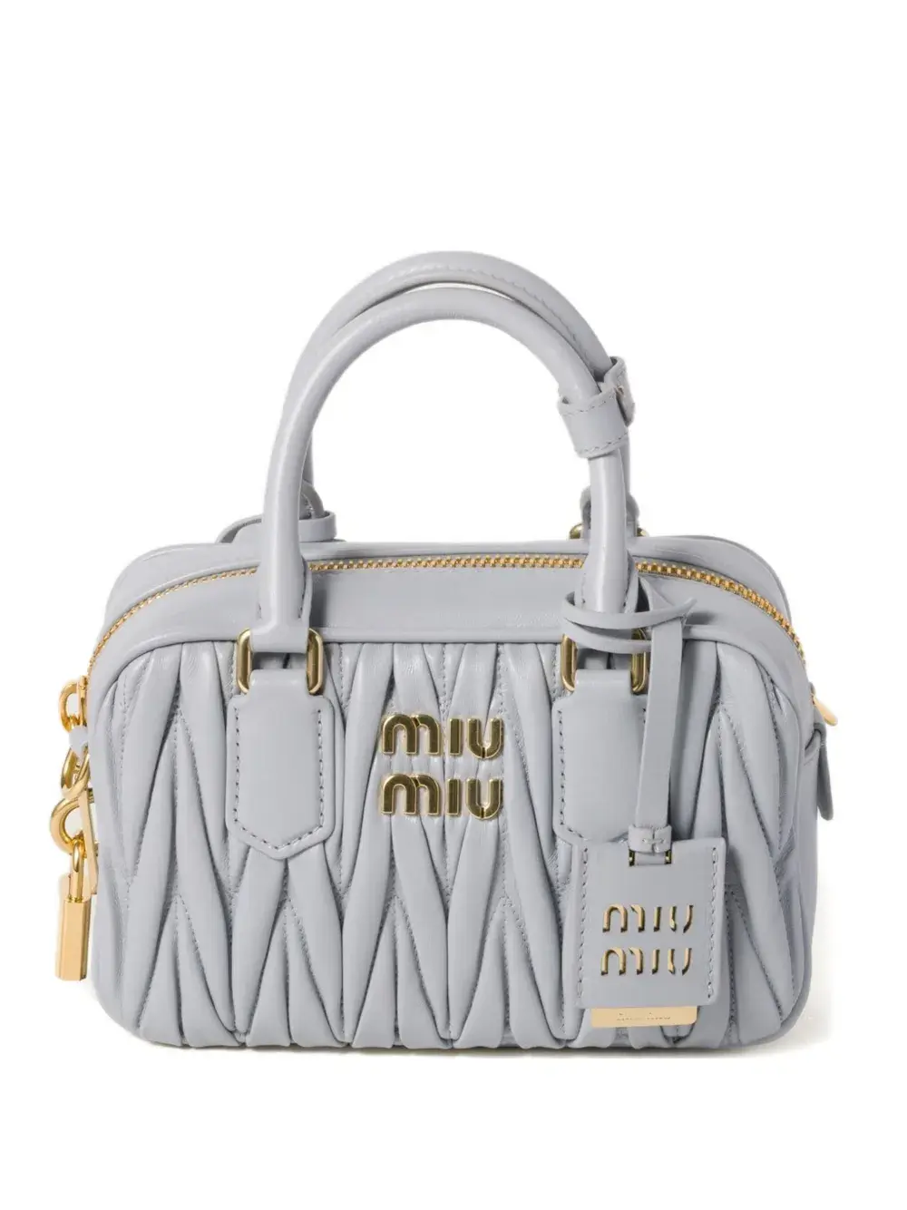 Стеганая сумка Arcadie MIU MIU, серый
Стеганая сумка Arcadie MIU MIU, серый