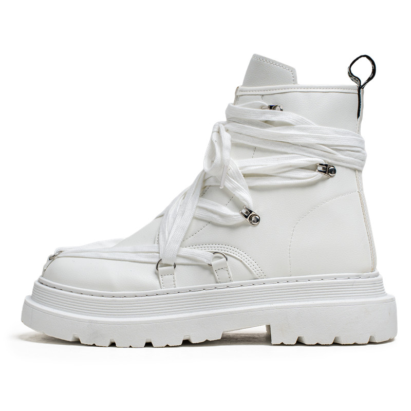 Bull charm Ботинки Martin мужские белые/черные
Bull charm Ботинки Martin мужские белые/черные