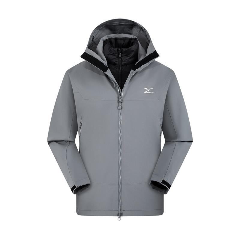 Куртка унисекс с капюшоном, средней жесткости, из мягкого материала Mizuno, серый
Куртка унисекс с капюшоном, средней жесткости, из мягкого материала Mizuno, серый