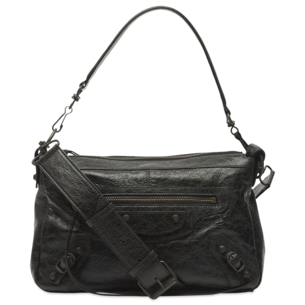 Кожаная сумка Le City Moto Balenciaga, черный
Кожаная сумка Le City Moto Balenciaga, черный