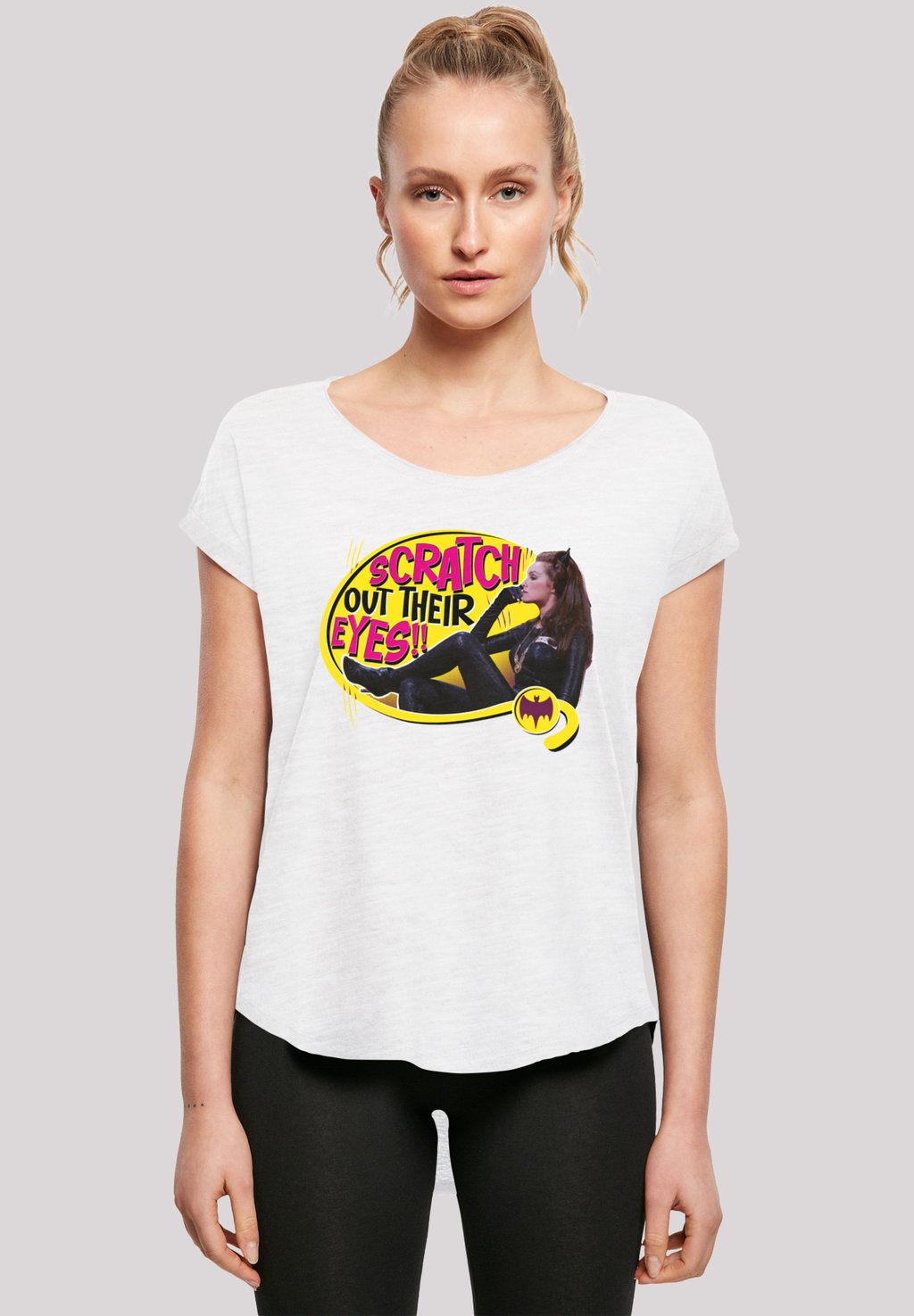 Футболка с принтом BATMAN TV SERIE CATWOMAN SCRATCH' F4NT4STIC, белый
Футболка с принтом BATMAN TV SERIE CATWOMAN SCRATCH' F4NT4STIC, белый