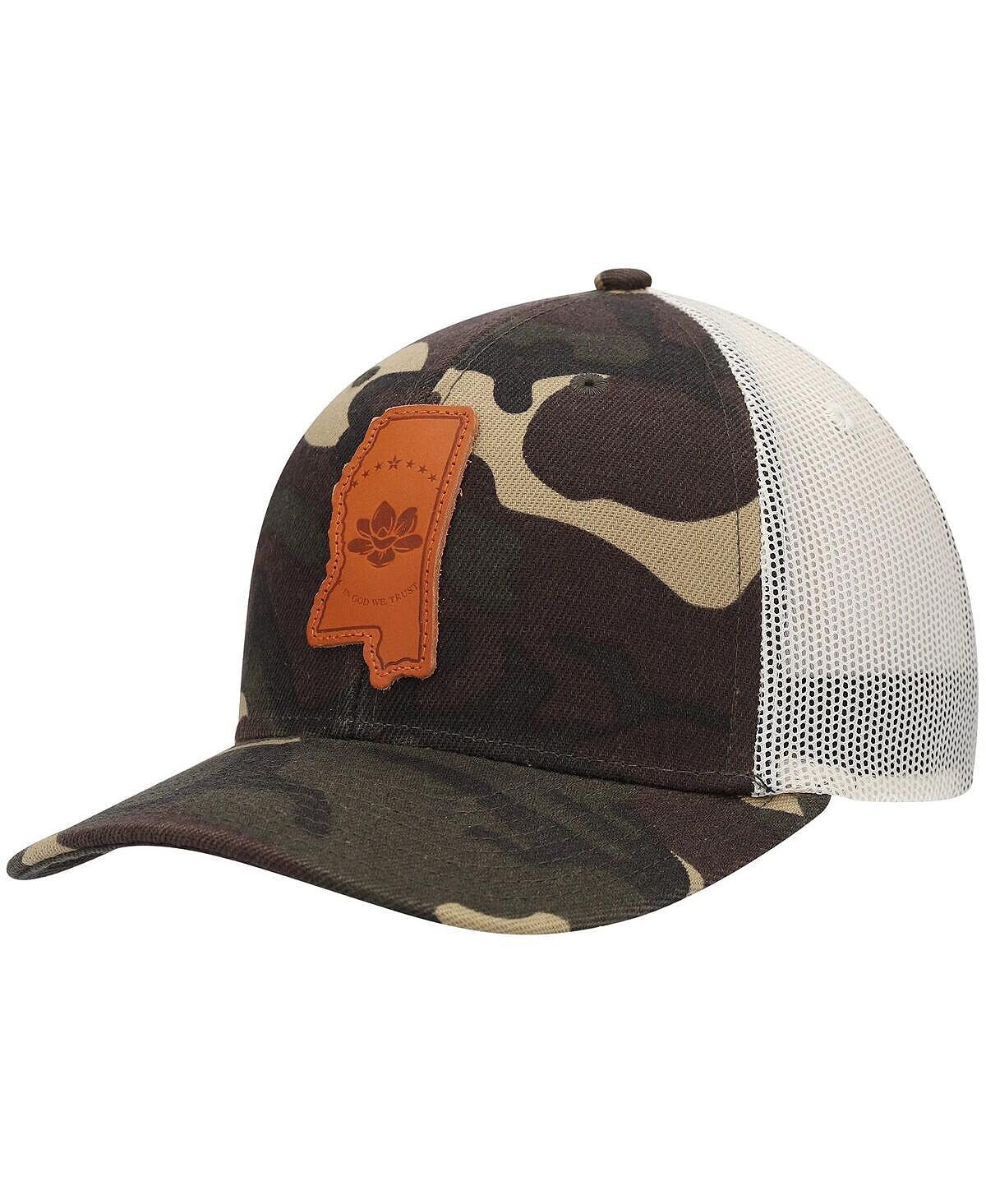 Мужская камуфляжная кепка Snapback с нашивкой штата Миссисипи Icon Woodland State Local Crowns
Мужская камуфляжная кепка Snapback с нашивкой штата Миссисипи Icon Woodland State Local Crowns