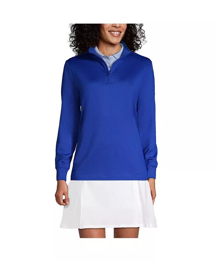 Женский свитшот Active Performance с застежкой-молнией на четверть Lands' End, синий
Женский свитшот Active Performance с застежкой-молнией на четверть Lands' End, синий