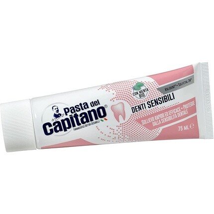 Зубная паста Pasta del Capitano Sensible Teeth 75 мл
Зубная паста Pasta del Capitano Sensible Teeth 75 мл