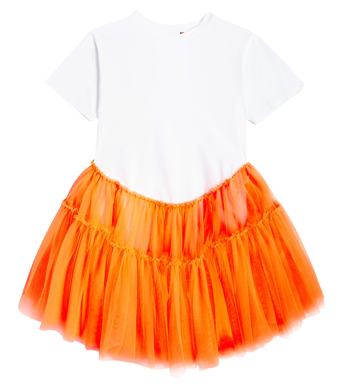 Платье из джерси и тюля Caroline Bosmans, Neon Orange
Платье из джерси и тюля Caroline Bosmans, Neon Orange