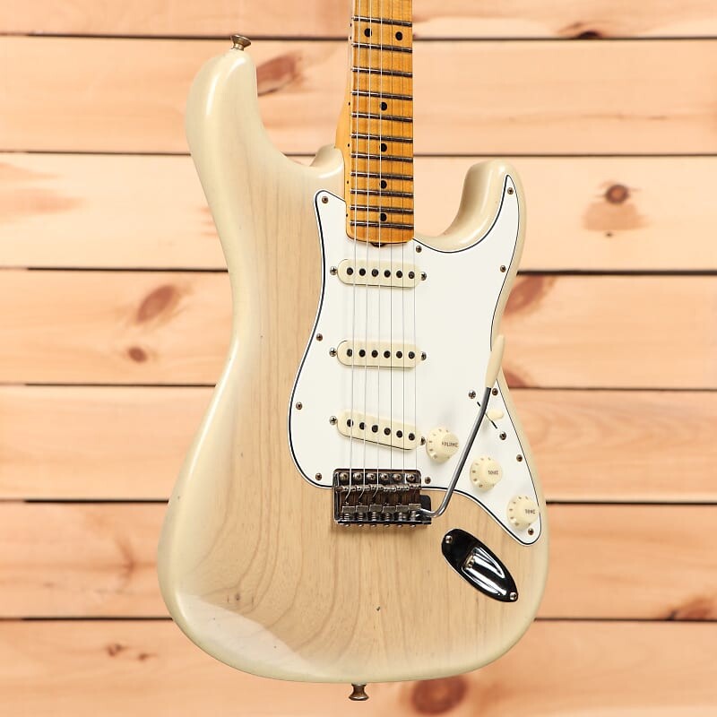 Электрогитара Fender Custom Shop Postmodern Stratocaster Journeyman Relic - Natural Blonde - XN15657 - PLEK'd
Электрогитара Fender Custom Shop Postmodern Stratocaster Journeyman Relic - Natural Blonde - XN15657 - PLEK'd
