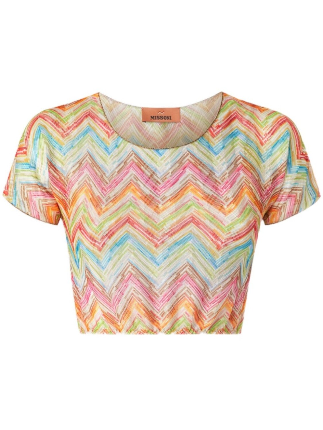 Missoni топ с узором зигзаг, оранжевый
Missoni топ с узором зигзаг, оранжевый