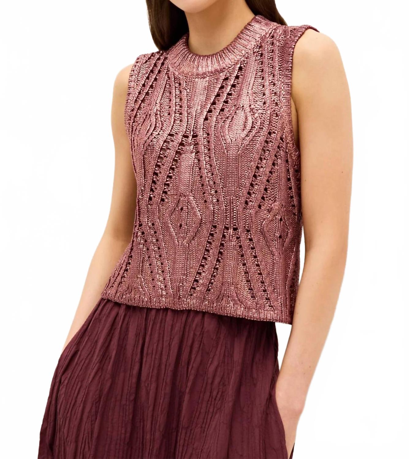 Топ Mcguire из родонита Marie Oliver, Rhodonite
Топ Mcguire из родонита Marie Oliver, Rhodonite