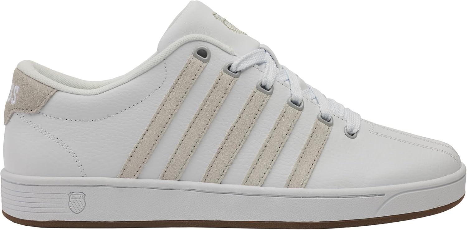 Мужские кроссовки K-Swiss Court Pro II CMF, белый/серый/карамельный
Мужские кроссовки K-Swiss Court Pro II CMF, белый/серый/карамельный