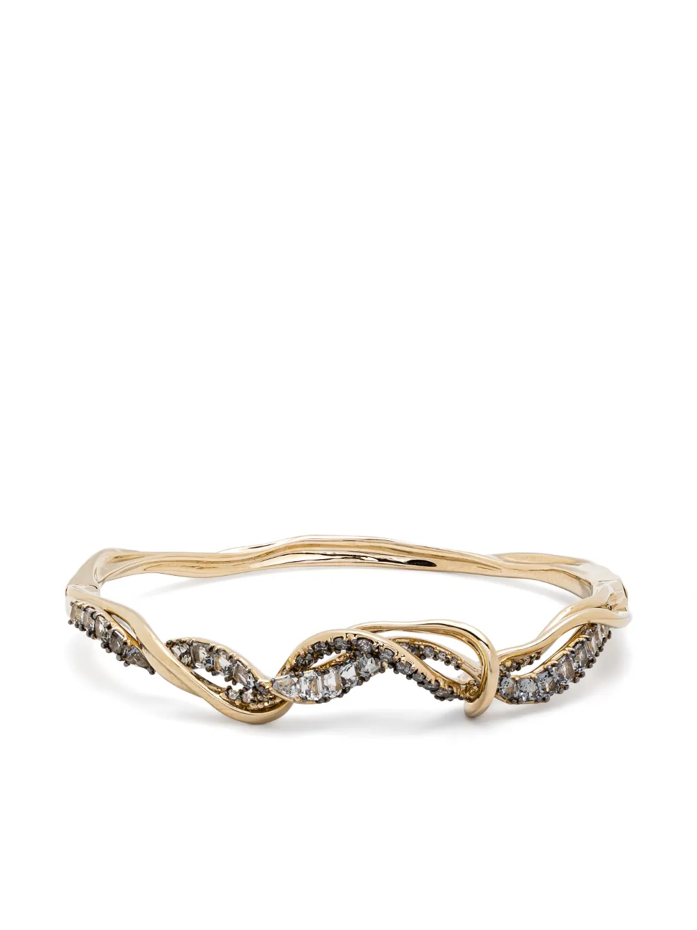 Браслет-бэнгл Vapour из желтого золота с бриллиантами и шпинелью Bibi van der Velden, золотой
Браслет-бэнгл Vapour из желтого золота с бриллиантами и шпинелью Bibi van der Velden, золотой