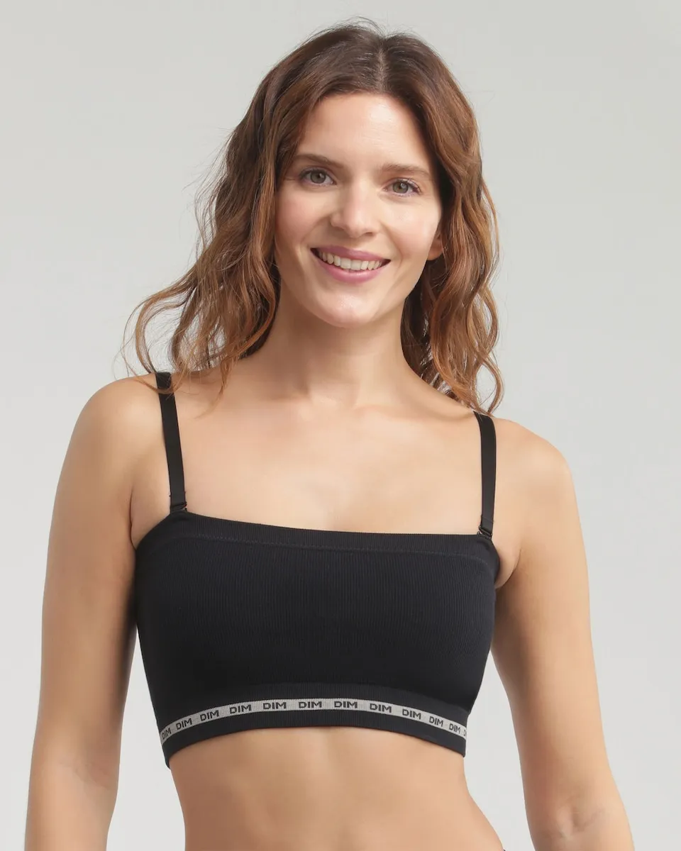 Спортивный топ-бандо без швов Dim, черный
Спортивный топ-бандо без швов Dim, черный