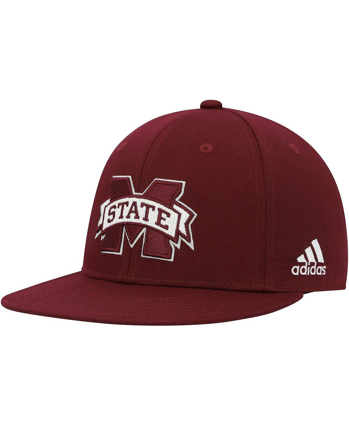 Мужская бордовая кепка Snapback с боковой линией Mississippi State Bulldogs adidas
Мужская бордовая кепка Snapback с боковой линией Mississippi State Bulldogs adidas