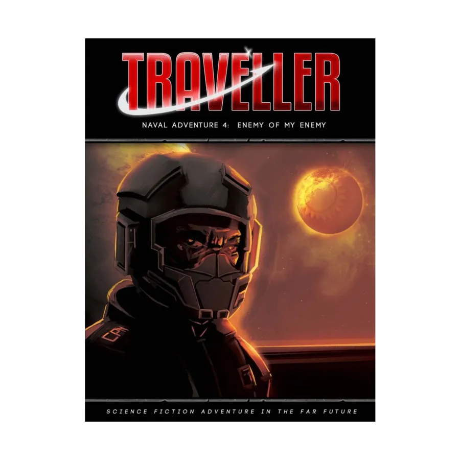 Naval Adventure 4 - Enemy of My Enemy, Traveller (Mongoose 2nd Edition) - Adventures & Campaigns, мягкая обложка
Naval Adventure 4 - Enemy of My Enemy, Traveller (Mongoose 2nd Edition) - Adventures & Campaigns, мягкая обложка