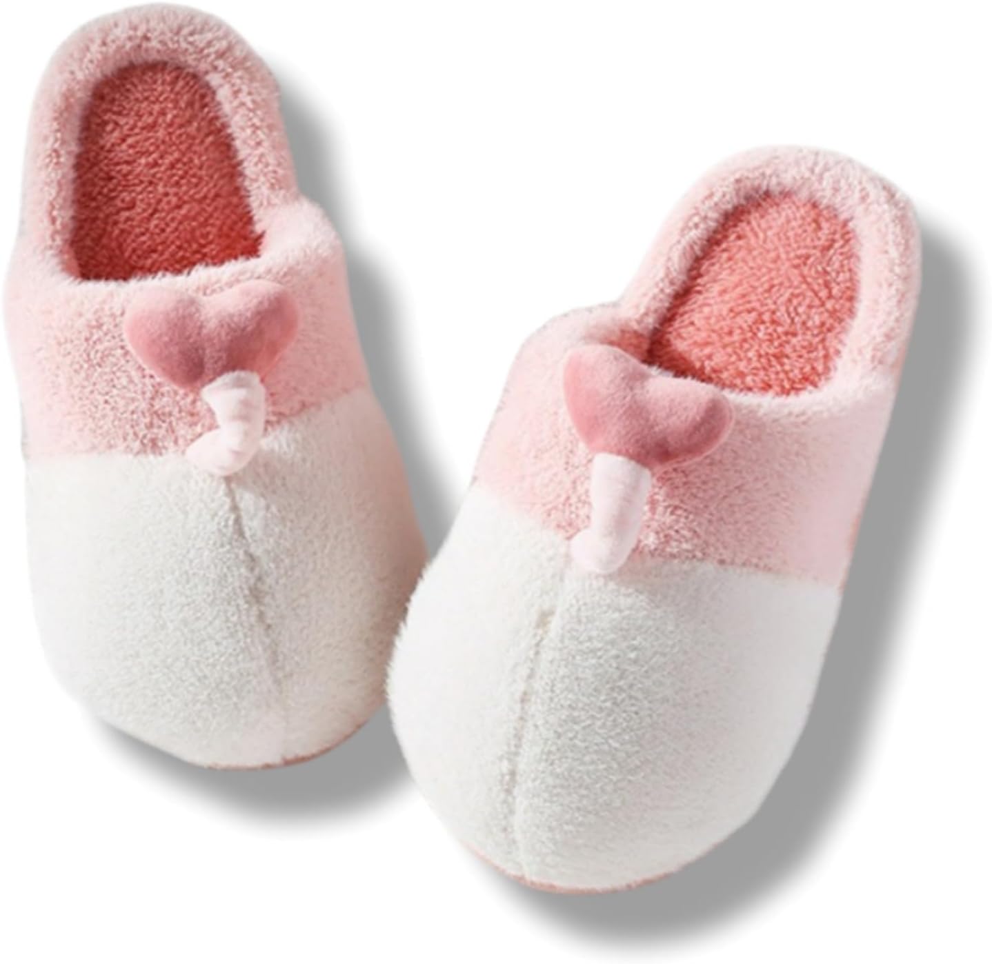 Домашние тапочки с сердечками для женщин и мужчин, на День святого Валентина, пушистые, мягкие, новогодние, для дома и улицы, милые, теплые, с нескользящей подошвой Elirar, розовый
Домашние тапочки с сердечками для женщин и мужчин, на День святого Валентина, пушистые, мягкие, новогодние, для дома и улицы, милые, теплые, с нескользящей подошвой Elirar, розовый