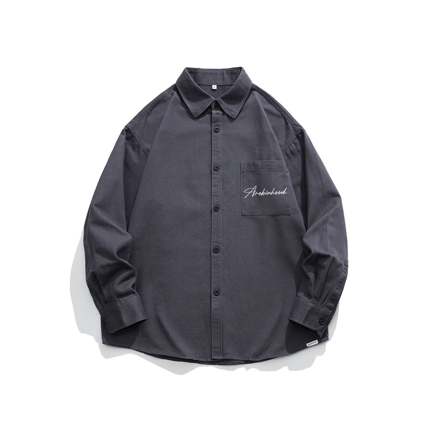 Рубашка унисекс ROBINHOOD, серый
Рубашка унисекс ROBINHOOD, серый