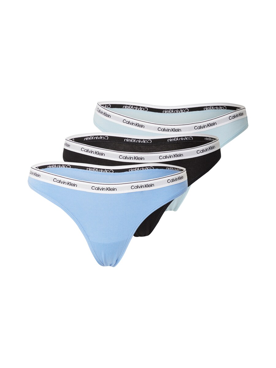 Стринги Calvin Klein Underwear, цвет Pastel blue/Light blue/Black
Стринги Calvin Klein Underwear, цвет Pastel blue/Light blue/Black