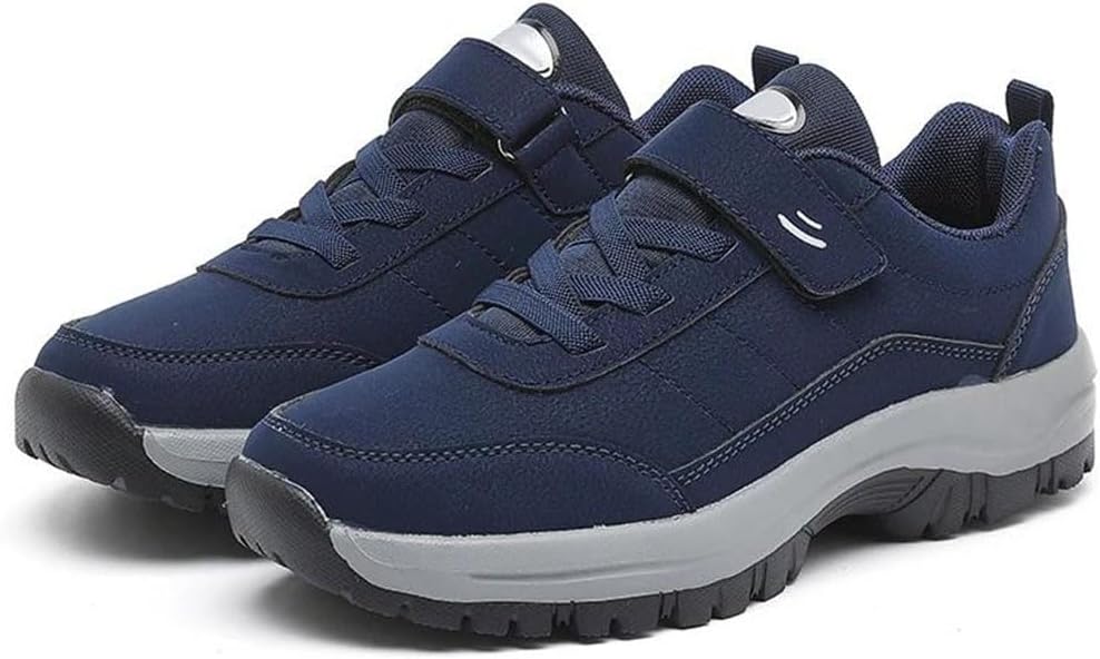 Мужские походные кроссовки для улицы с противоскользящей подошвой и дышащим комфортом Generic, синий
Мужские походные кроссовки для улицы с противоскользящей подошвой и дышащим комфортом Generic, синий