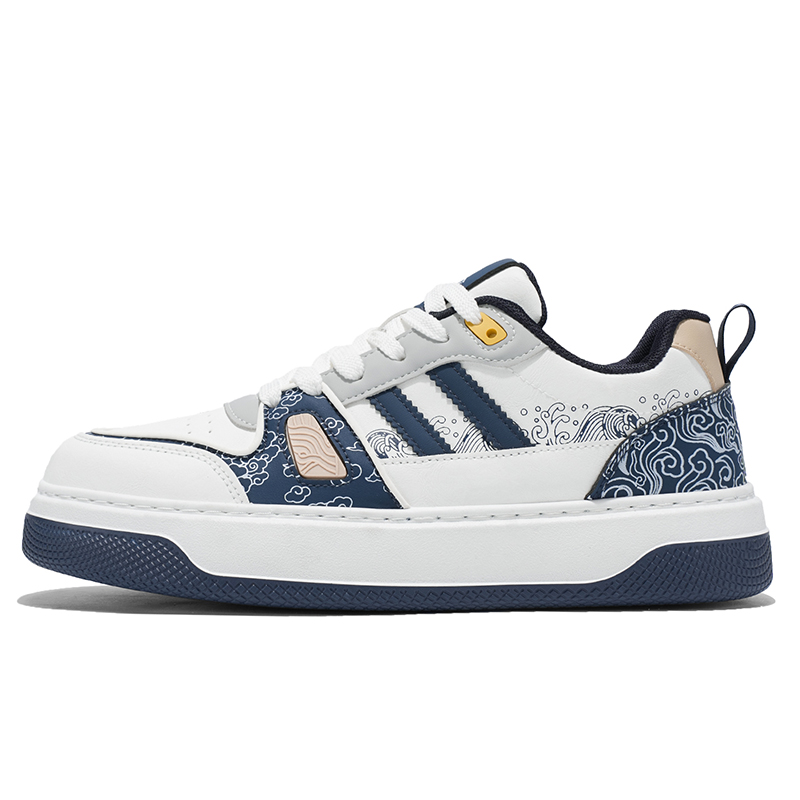 Yalu preferred Мужские низкие скейтбордские кроссовки бело-синие, цвет White Blue
Yalu preferred Мужские низкие скейтбордские кроссовки бело-синие, цвет White Blue