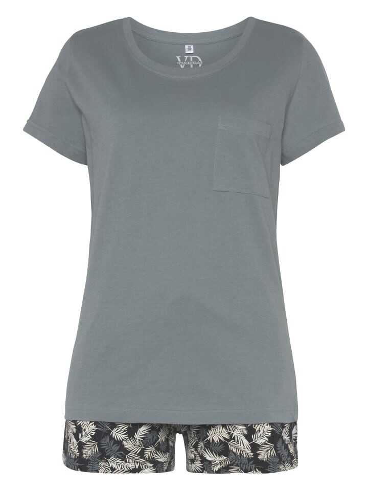 Пижама VIVANCE DREAMS, цвет grau-blau gemustert
Пижама VIVANCE DREAMS, цвет grau-blau gemustert