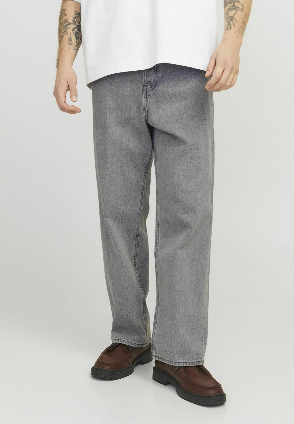 Мешковатые джинсы Jack & Jones, серый 
Мешковатые джинсы Jack & Jones, серый