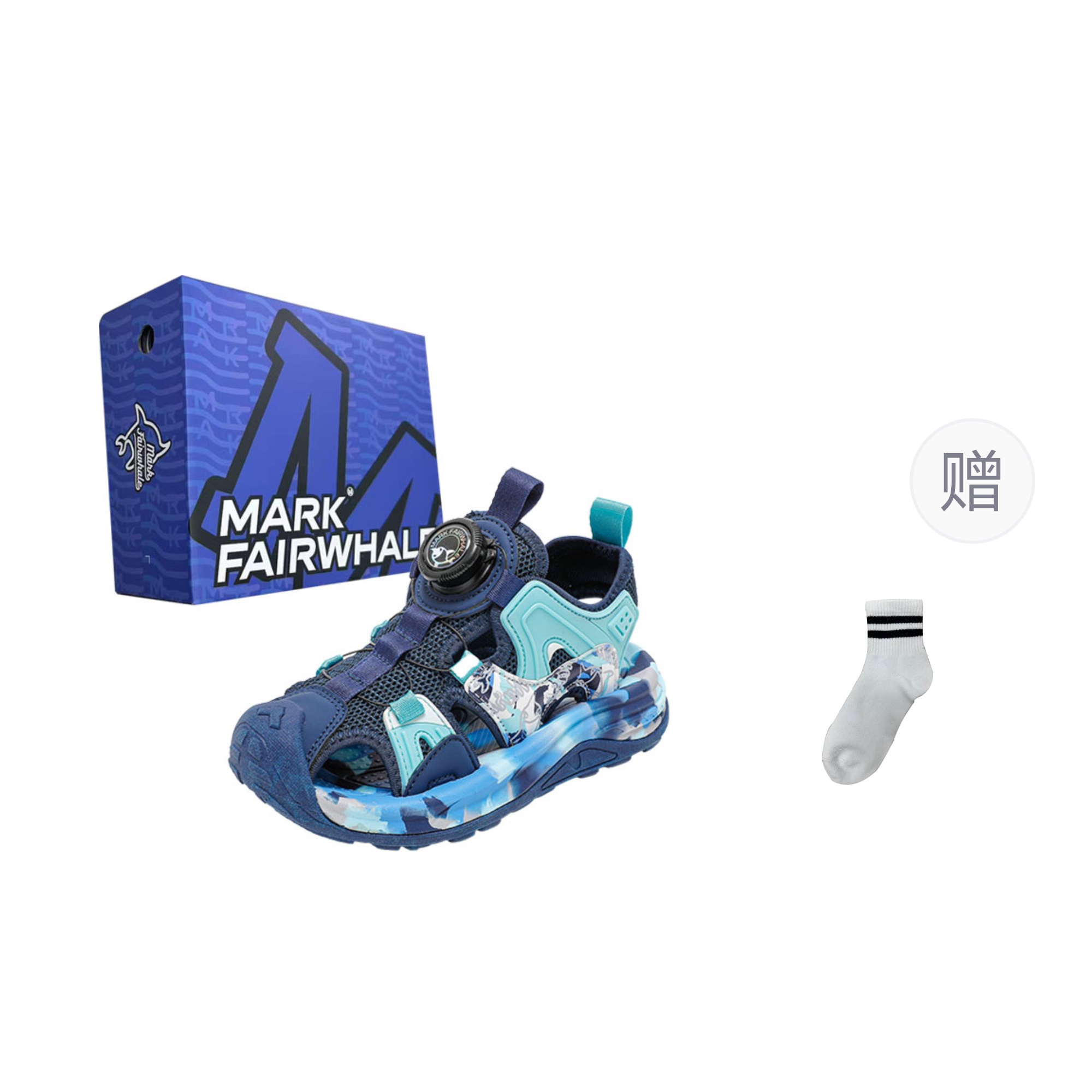 Детские сандалии FAIRWHALE, синий
Детские сандалии FAIRWHALE, синий