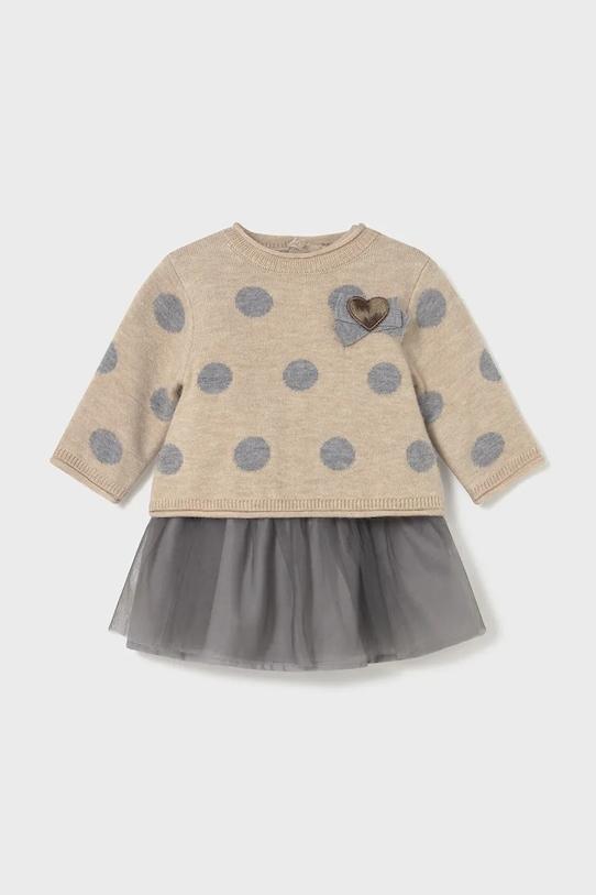 Платье и свитер Mayoral Newborn, бежевый
Платье и свитер Mayoral Newborn, бежевый