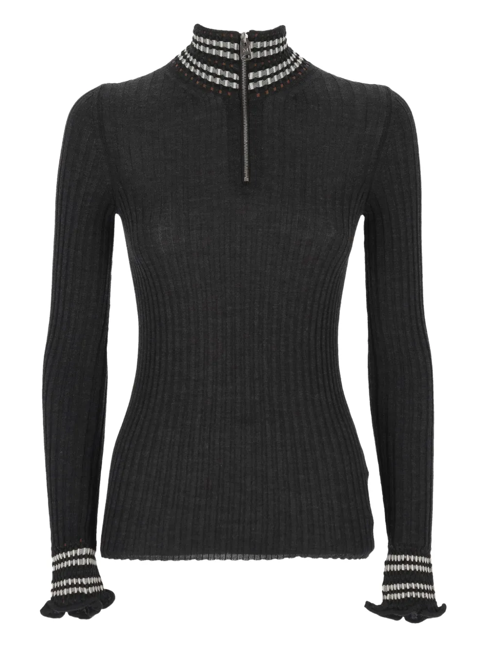 Гофрированный свитер с наполовину молнией Mrz, серый
Гофрированный свитер с наполовину молнией Mrz, серый