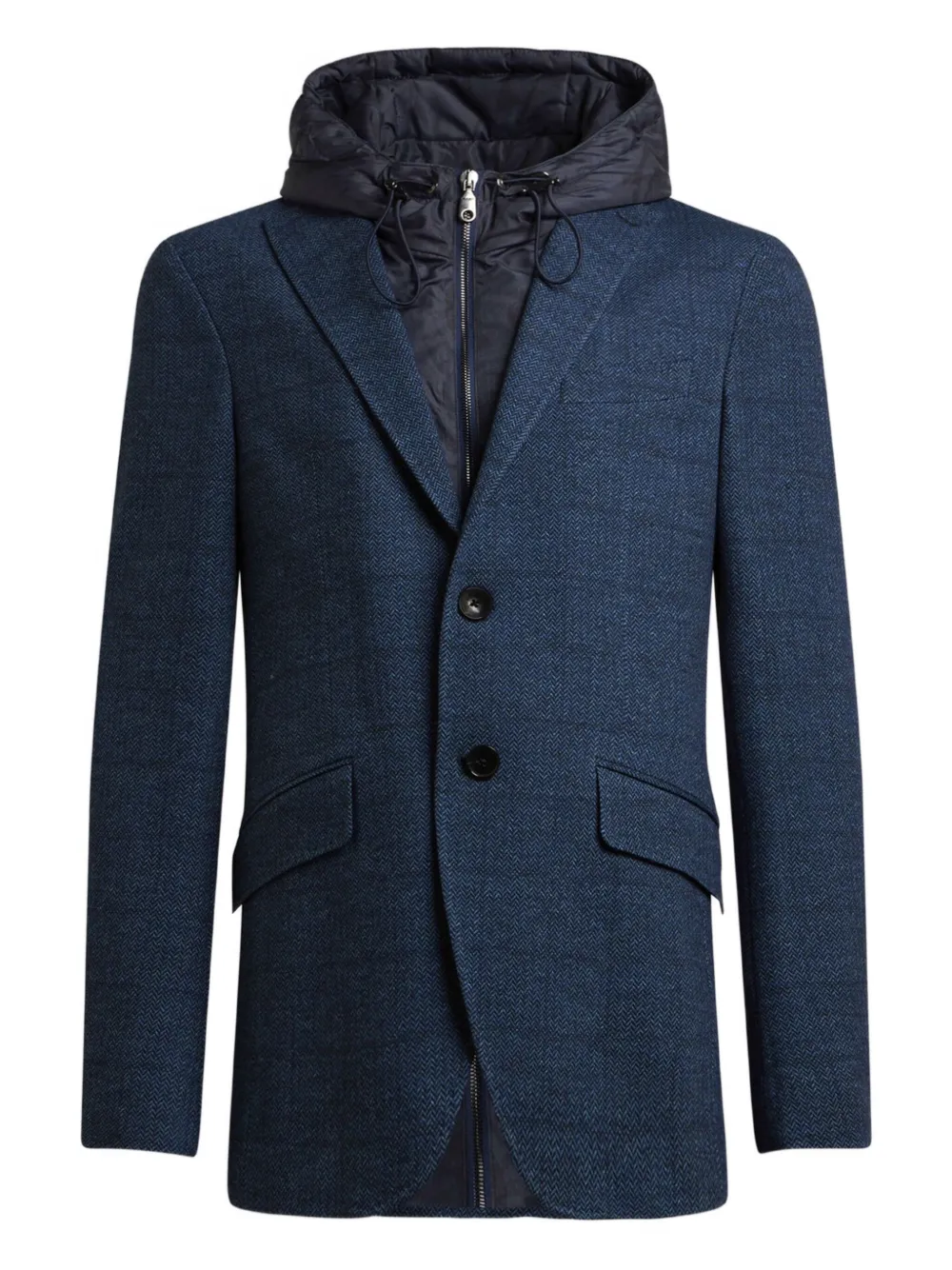 Куртка со съемным капюшоном и узором в елочку ETRO, синий
Куртка со съемным капюшоном и узором в елочку ETRO, синий