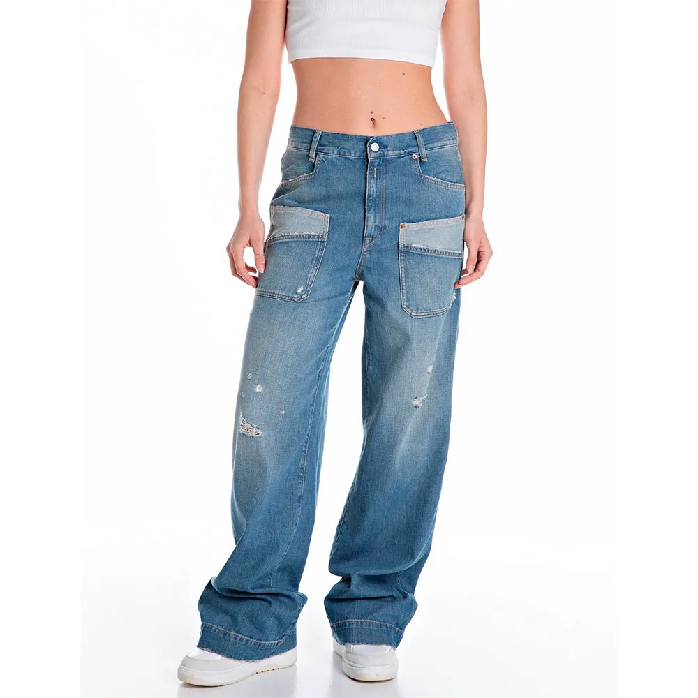 Джинсы Replay W8166A.000.878895, синий
Джинсы Replay W8166A.000.878895, синий